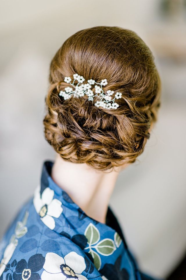 Bridal hair and makeup in Pinehurst by Updo's Studio