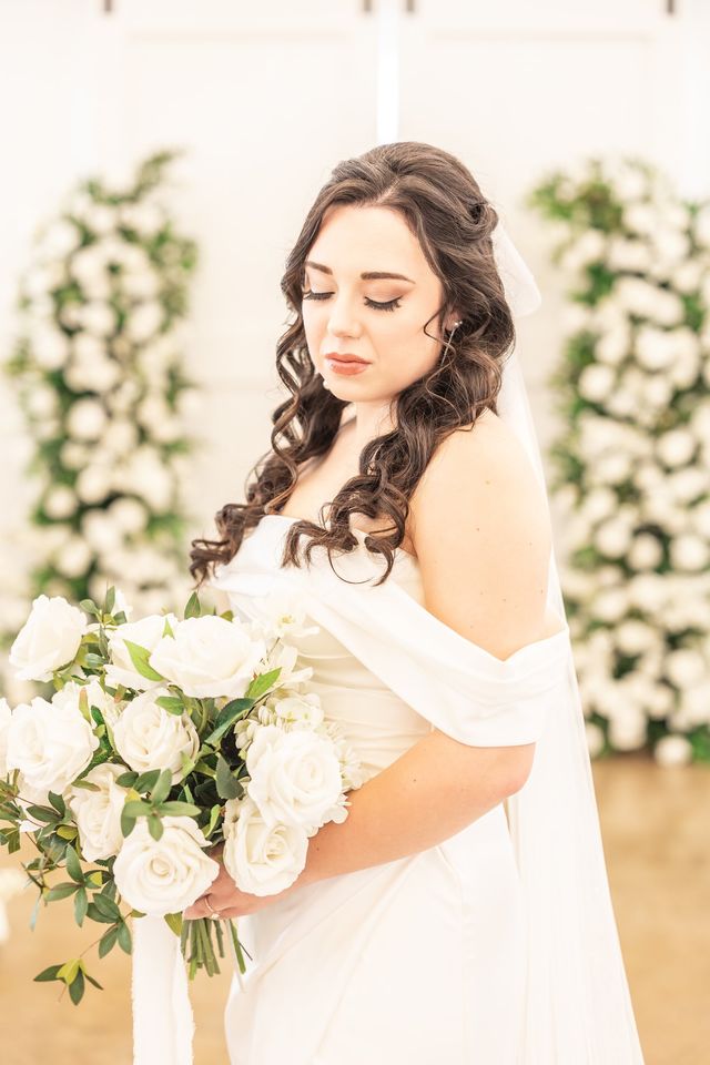 Bridal hair and makeup in Winston-Salem by Updo's Studio