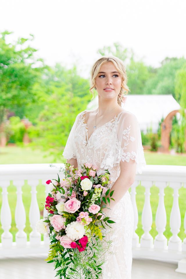 Bridal hair and makeup in Charlotte by Updo's Studio