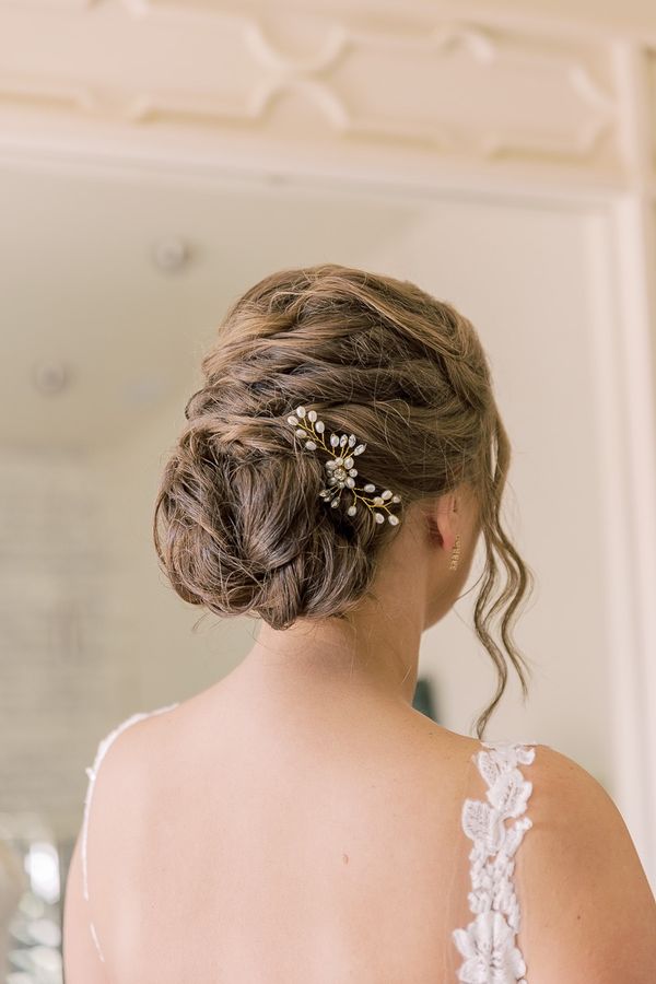 Bridal hair